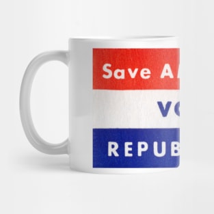 1944 Vote Republican, Save America! Mug